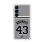 スリムプロテクションプレミアムケース［ 読売ジャイアンツ - #43 NORIMOTO - ビジター ］