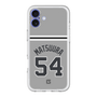 スリムプロテクションプレミアムケース［ 読売ジャイアンツ - #54 MATSUURA - ビジター ］
