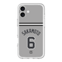 スリムプロテクションプレミアムケース［ 読売ジャイアンツ - #6 SAKAMOTO - ビジター ］