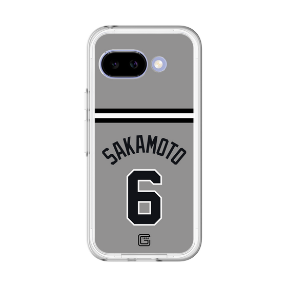 スリムプロテクションプレミアムケース［ 読売ジャイアンツ - #6 SAKAMOTO - ビジター ］