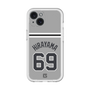 スリムプロテクションプレミアムケース［ 読売ジャイアンツ - #69 HIRAYAMA - ビジター ］