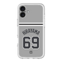 スリムプロテクションプレミアムケース［ 読売ジャイアンツ - #69 HIRAYAMA - ビジター ］