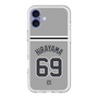 スリムプロテクションプレミアムケース［ 読売ジャイアンツ - #69 HIRAYAMA - ビジター ］
