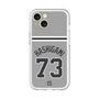 スリムプロテクションプレミアムケース［ 読売ジャイアンツ - #73 HASHIGAMI - ビジター ］