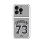 スリムプロテクションプレミアムケース［ 読売ジャイアンツ - #73 HASHIGAMI - ビジター ］