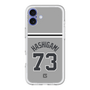 スリムプロテクションプレミアムケース［ 読売ジャイアンツ - #73 HASHIGAMI - ビジター ］