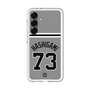 スリムプロテクションプレミアムケース［ 読売ジャイアンツ - #73 HASHIGAMI - ビジター ］