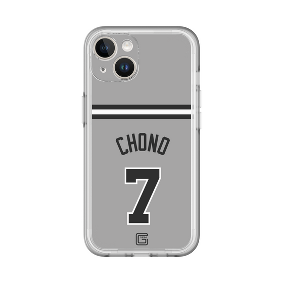 スリムプロテクションプレミアムケース［ 読売ジャイアンツ - #7 CHONO - ビジター ］