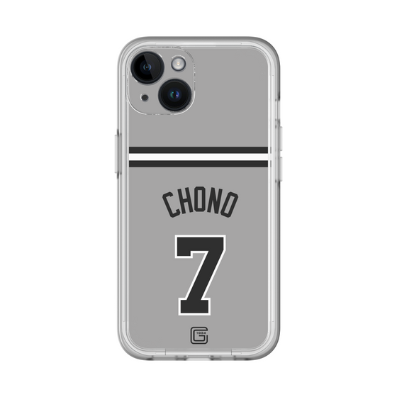 スリムプロテクションプレミアムケース［ 読売ジャイアンツ - #7 CHONO - ビジター ］
