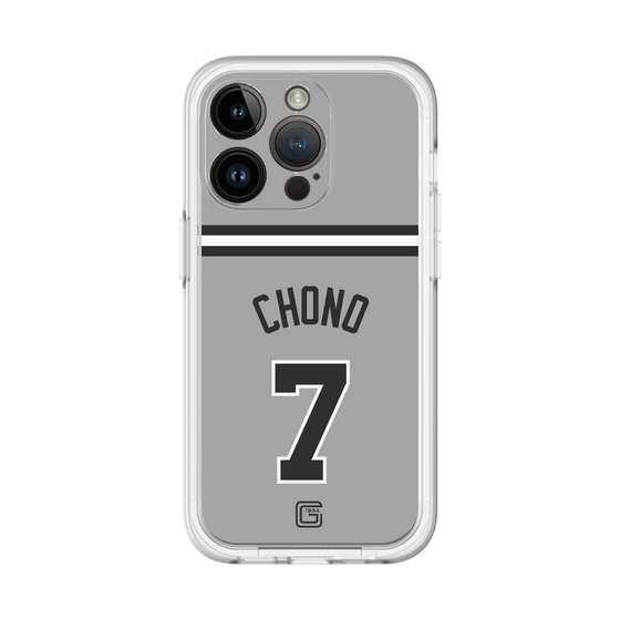 スリムプロテクションプレミアムケース［ 読売ジャイアンツ - #7 CHONO - ビジター ］