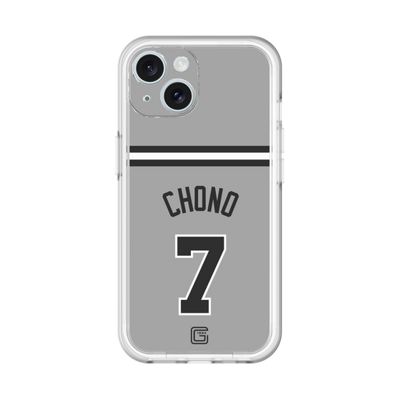 スリムプロテクションプレミアムケース［ 読売ジャイアンツ - #7 CHONO - ビジター ］