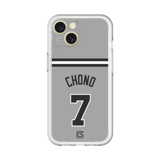 スリムプロテクションプレミアムケース［ 読売ジャイアンツ - #7 CHONO - ビジター ］