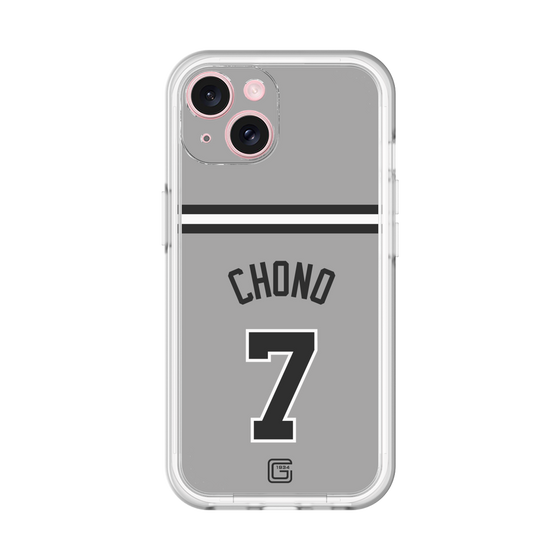 スリムプロテクションプレミアムケース［ 読売ジャイアンツ - #7 CHONO - ビジター ］