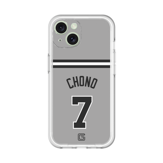 スリムプロテクションプレミアムケース［ 読売ジャイアンツ - #7 CHONO - ビジター ］