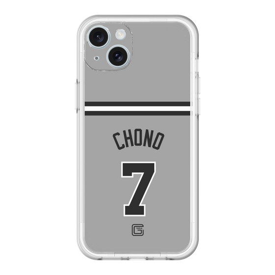 スリムプロテクションプレミアムケース［ 読売ジャイアンツ - #7 CHONO - ビジター ］