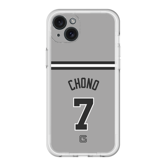 スリムプロテクションプレミアムケース［ 読売ジャイアンツ - #7 CHONO - ビジター ］