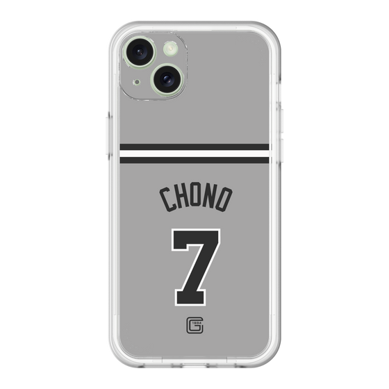 スリムプロテクションプレミアムケース［ 読売ジャイアンツ - #7 CHONO - ビジター ］