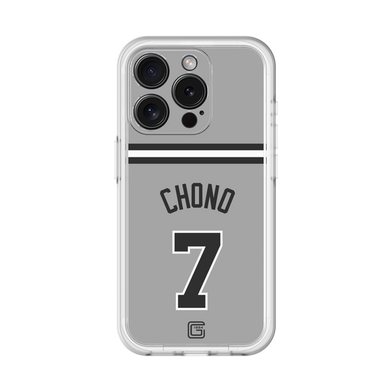 スリムプロテクションプレミアムケース［ 読売ジャイアンツ - #7 CHONO - ビジター ］