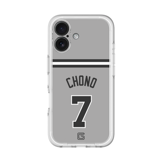 スリムプロテクションプレミアムケース［ 読売ジャイアンツ - #7 CHONO - ビジター ］