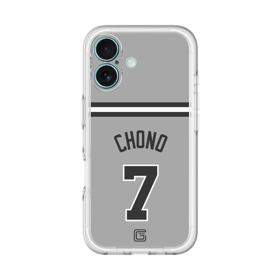 スリムプロテクションプレミアムケース［ 読売ジャイアンツ - #7 CHONO - ビジター ］