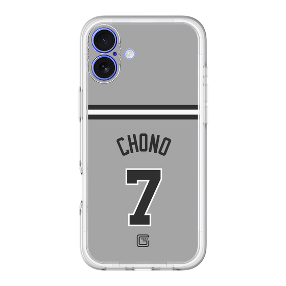スリムプロテクションプレミアムケース［ 読売ジャイアンツ - #7 CHONO - ビジター ］