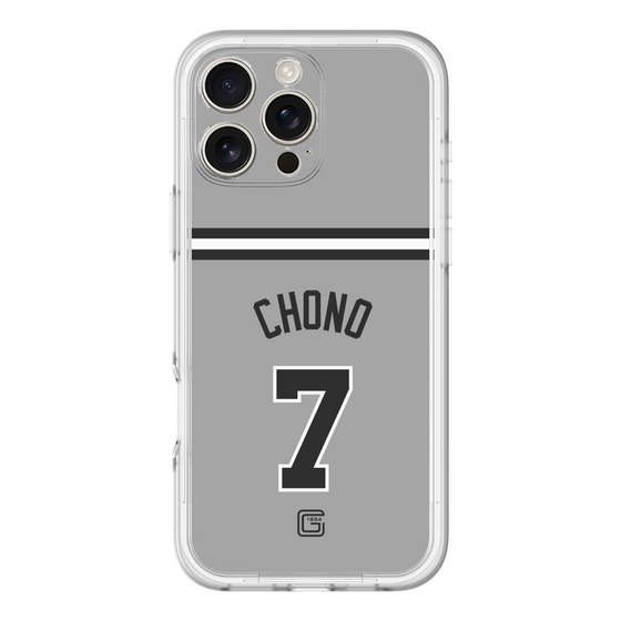 スリムプロテクションプレミアムケース［ 読売ジャイアンツ - #7 CHONO - ビジター ］