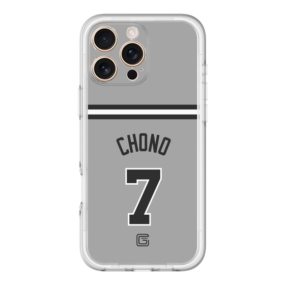 スリムプロテクションプレミアムケース［ 読売ジャイアンツ - #7 CHONO - ビジター ］