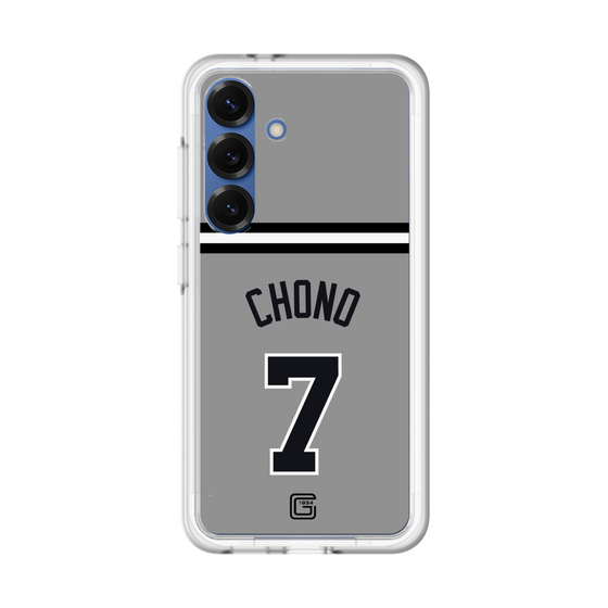 スリムプロテクションプレミアムケース［ 読売ジャイアンツ - #7 CHONO - ビジター ］