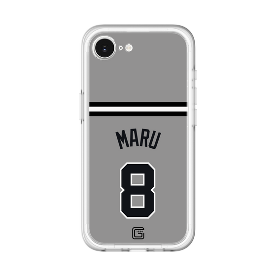 スリムプロテクションプレミアムケース［ 読売ジャイアンツ - #8 MARU - ビジター ］
