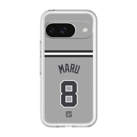 スリムプロテクションプレミアムケース［ 読売ジャイアンツ - #8 MARU - ビジター ］