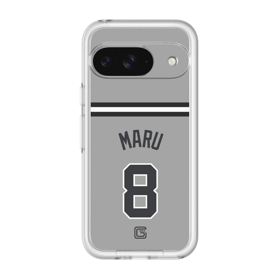 スリムプロテクションプレミアムケース［ 読売ジャイアンツ - #8 MARU - ビジター ］