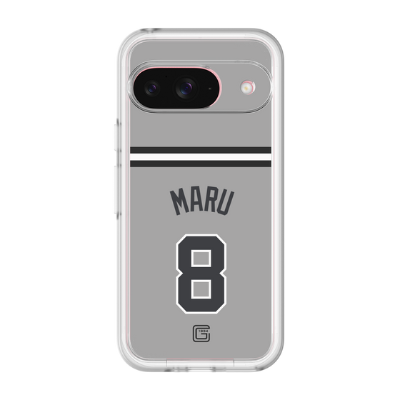 スリムプロテクションプレミアムケース［ 読売ジャイアンツ - #8 MARU - ビジター ］