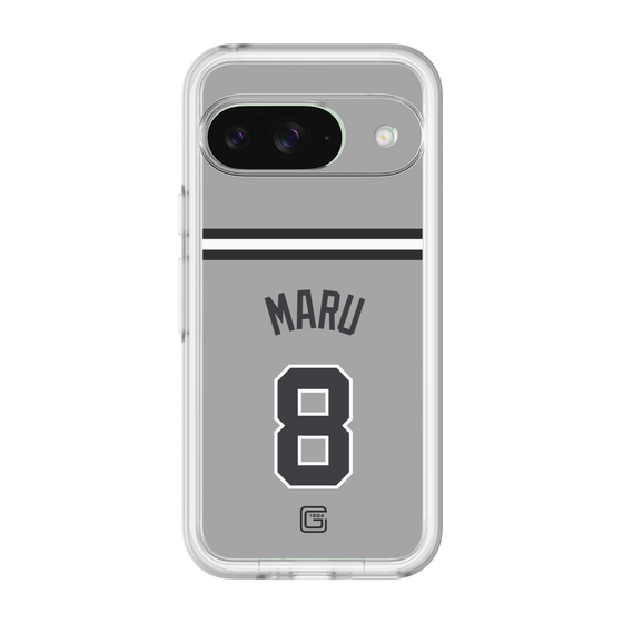 スリムプロテクションプレミアムケース［ 読売ジャイアンツ - #8 MARU - ビジター ］