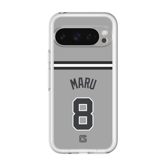 スリムプロテクションプレミアムケース［ 読売ジャイアンツ - #8 MARU - ビジター ］