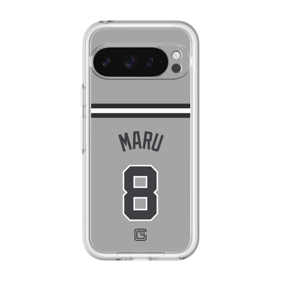 スリムプロテクションプレミアムケース［ 読売ジャイアンツ - #8 MARU - ビジター ］