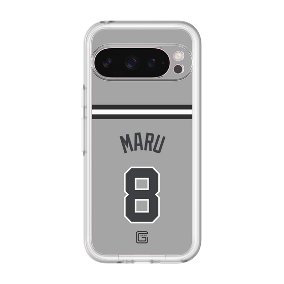 スリムプロテクションプレミアムケース［ 読売ジャイアンツ - #8 MARU - ビジター ］