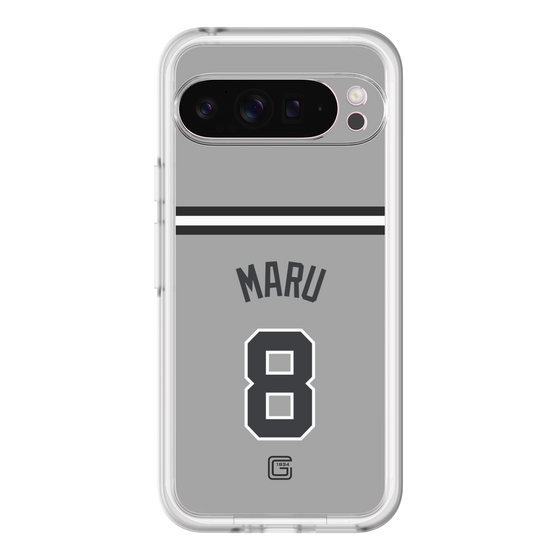 スリムプロテクションプレミアムケース［ 読売ジャイアンツ - #8 MARU - ビジター ］