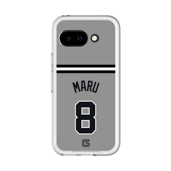 スリムプロテクションプレミアムケース［ 読売ジャイアンツ - #8 MARU - ビジター ］
