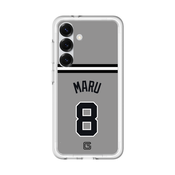 スリムプロテクションプレミアムケース［ 読売ジャイアンツ - #8 MARU - ビジター ］