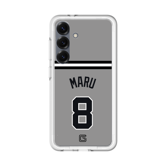 スリムプロテクションプレミアムケース［ 読売ジャイアンツ - #8 MARU - ビジター ］
