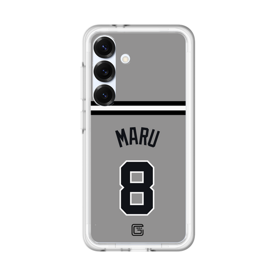スリムプロテクションプレミアムケース［ 読売ジャイアンツ - #8 MARU - ビジター ］