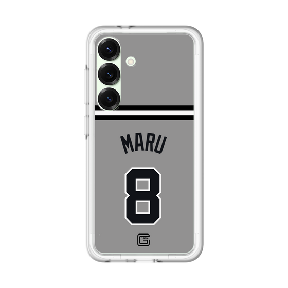 スリムプロテクションプレミアムケース［ 読売ジャイアンツ - #8 MARU - ビジター ］