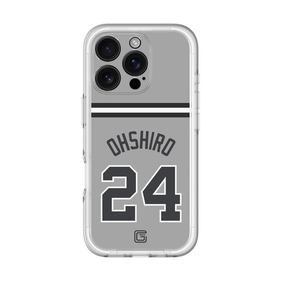 スリムプロテクションプレミアムケース［ 読売ジャイアンツ - #24 OHSHIRO - ビジター ］