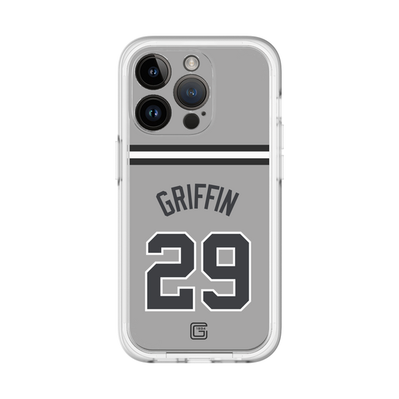 スリムプロテクションプレミアムケース［ 読売ジャイアンツ - #29 GRIFFIN - ビジター ］