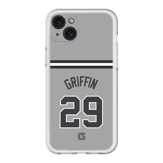 スリムプロテクションプレミアムケース［ 読売ジャイアンツ - #29 GRIFFIN - ビジター ］