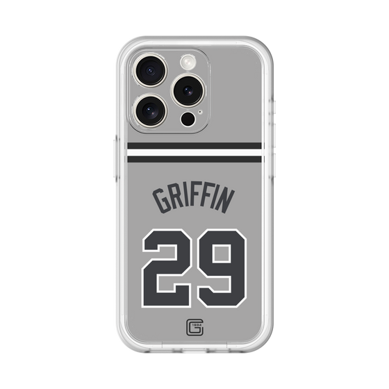 スリムプロテクションプレミアムケース［ 読売ジャイアンツ - #29 GRIFFIN - ビジター ］