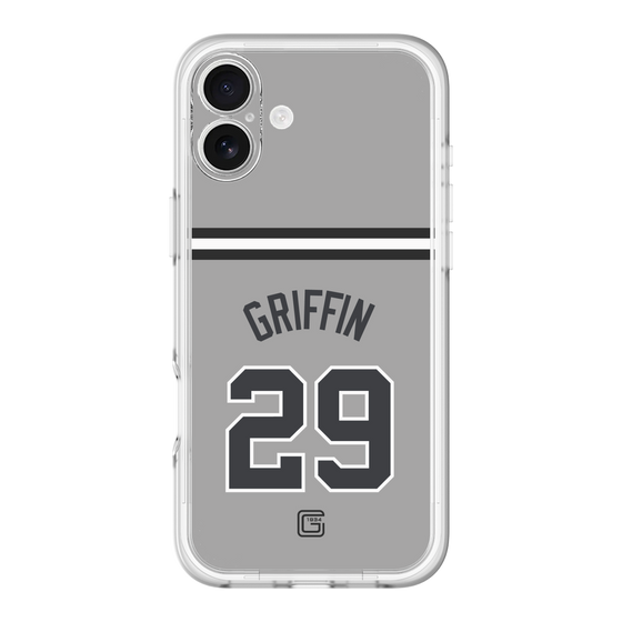 スリムプロテクションプレミアムケース［ 読売ジャイアンツ - #29 GRIFFIN - ビジター ］