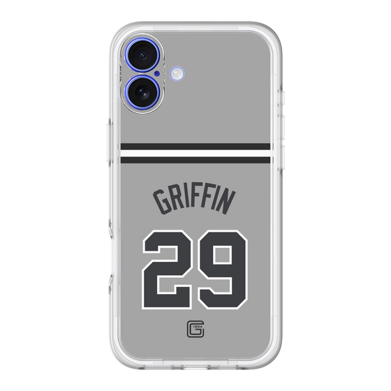 スリムプロテクションプレミアムケース［ 読売ジャイアンツ - #29 GRIFFIN - ビジター ］