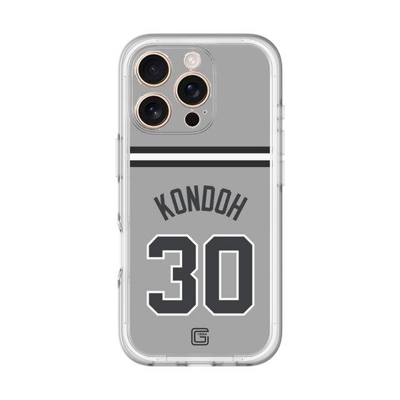スリムプロテクションプレミアムケース［ 読売ジャイアンツ - #30 KONDOH - ビジター ］