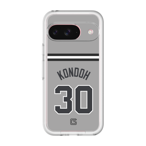 スリムプロテクションプレミアムケース［ 読売ジャイアンツ - #30 KONDOH - ビジター ］